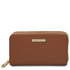 Mira - Double zip around leather wallet